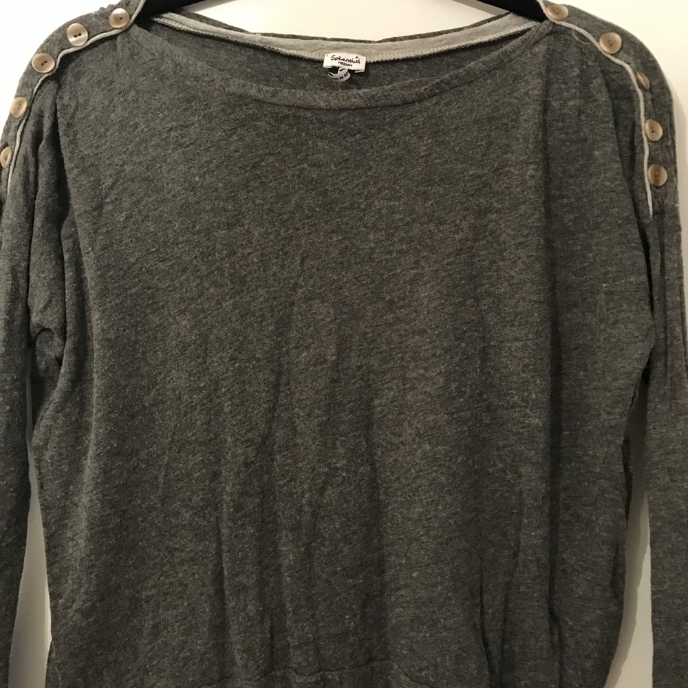 Splendid Cropped Sweater